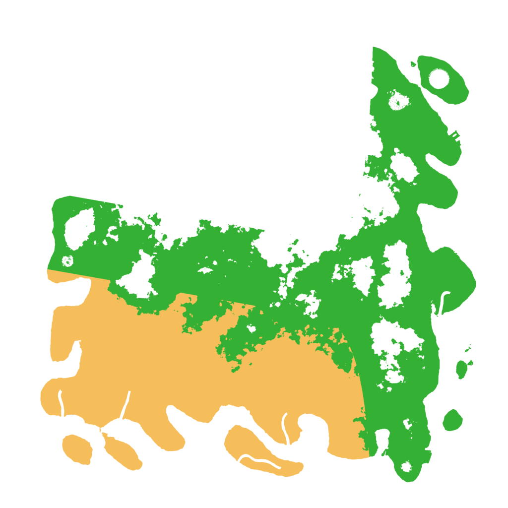 Biome Rust Map: Procedural Map, Size: 4500, Seed: 789246