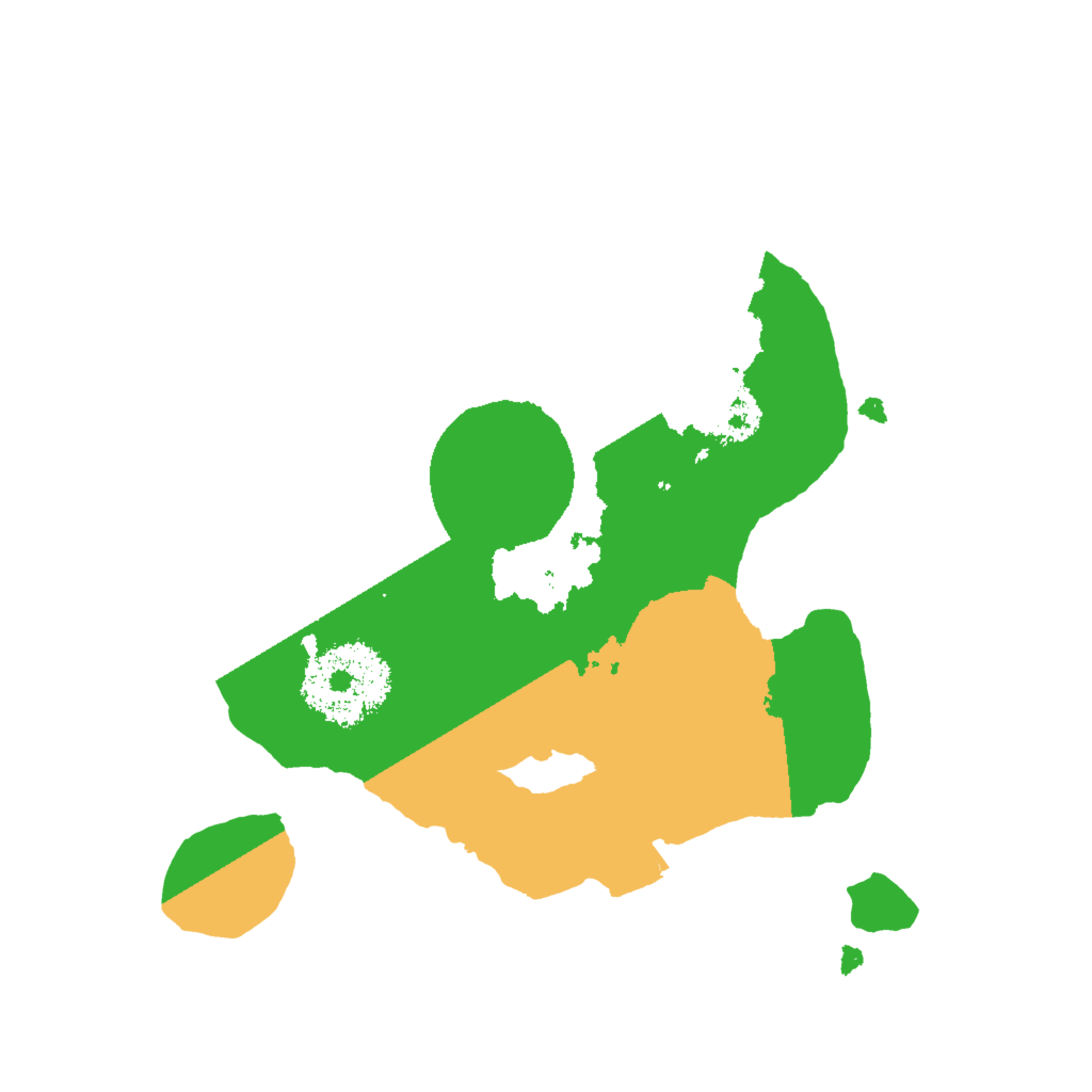 Biome Rust Map: Procedural Map, Size: 2000, Seed: 4678792