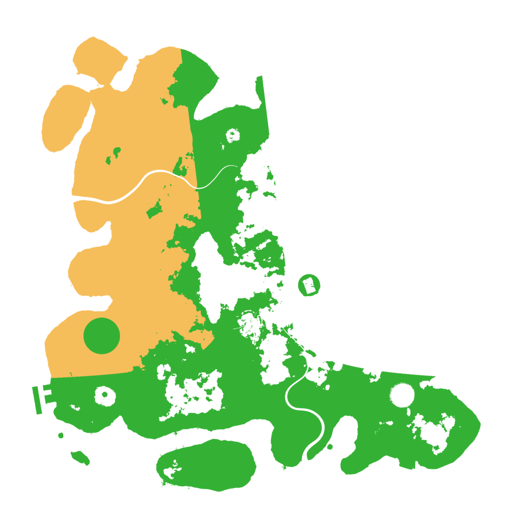 Biome Rust Map: Procedural Map, Size: 3750, Seed: 375404339