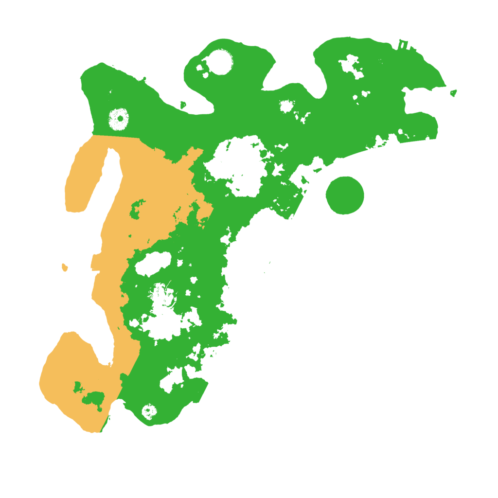 Biome Rust Map: Procedural Map, Size: 3500, Seed: 207592126