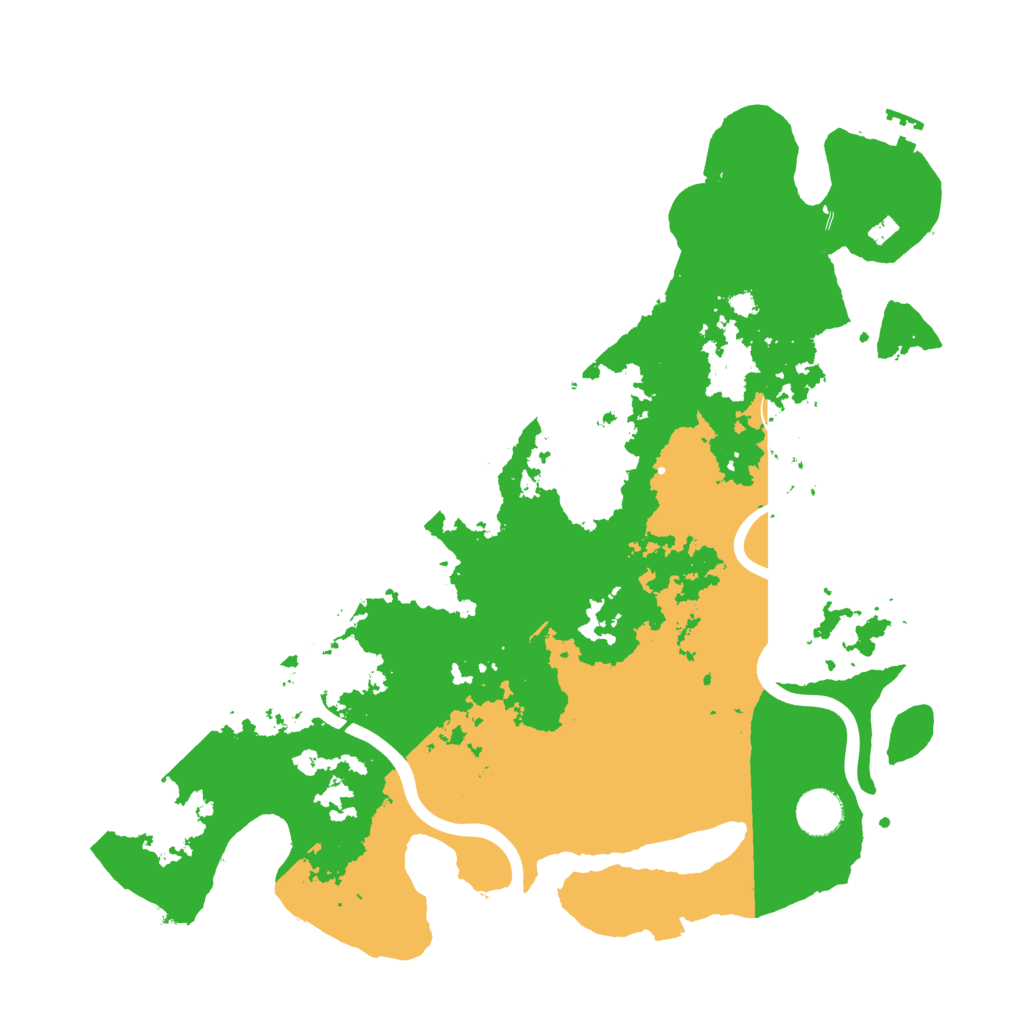 Biome Rust Map: Procedural Map, Size: 3850, Seed: 923892216
