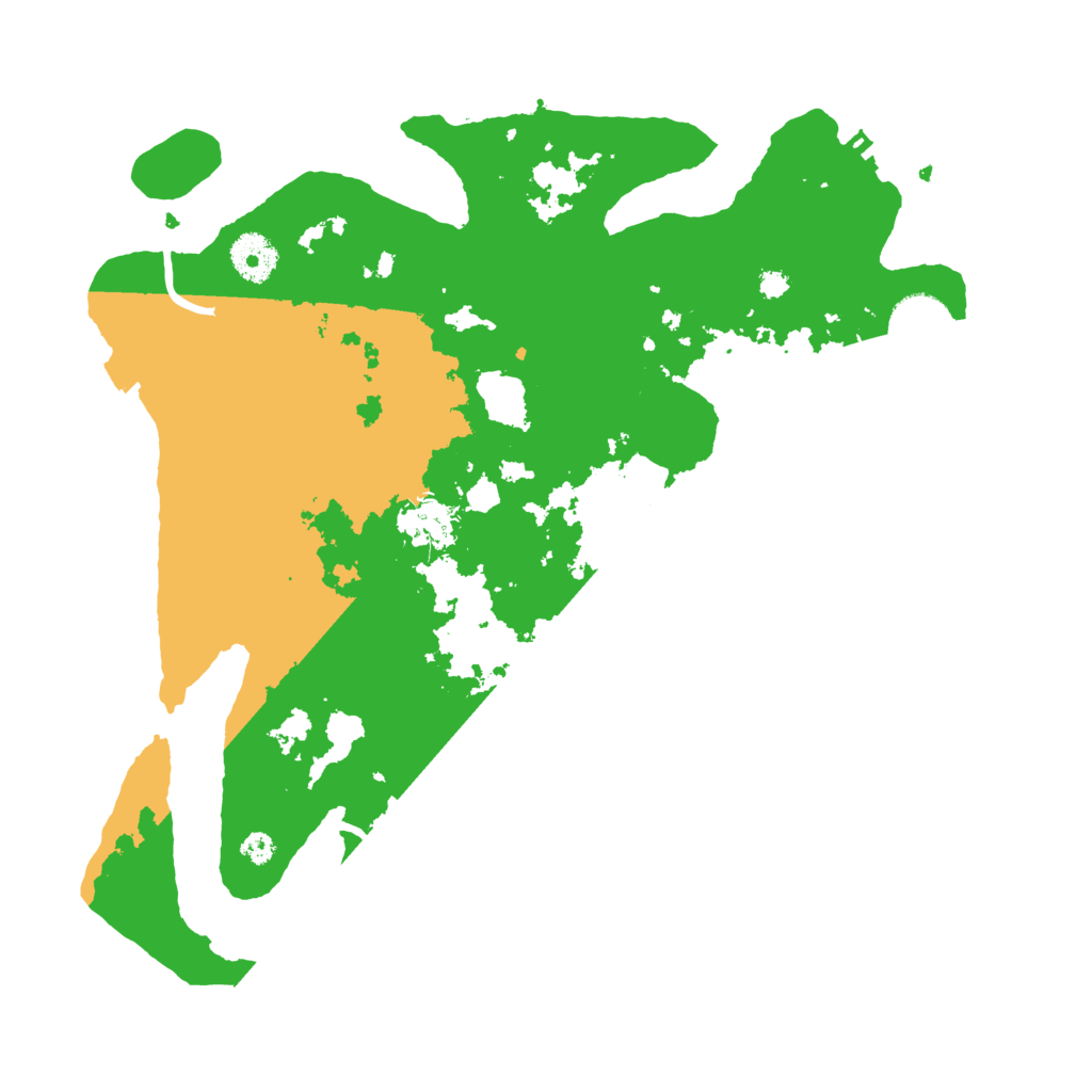 Biome Rust Map: Procedural Map, Size: 3500, Seed: 565305102