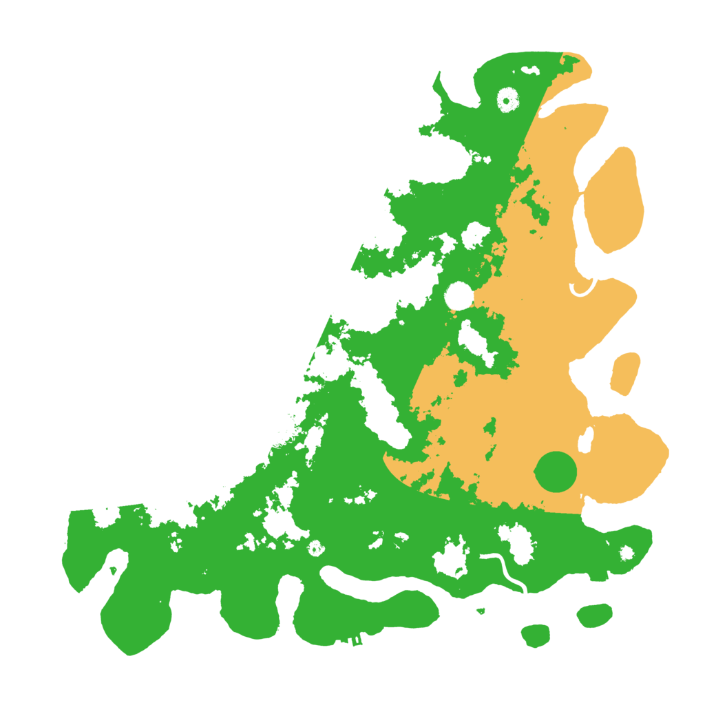 Biome Rust Map: Procedural Map, Size: 4500, Seed: 320