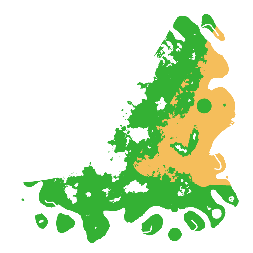 Biome Rust Map: Procedural Map, Size: 4500, Seed: 1343756198