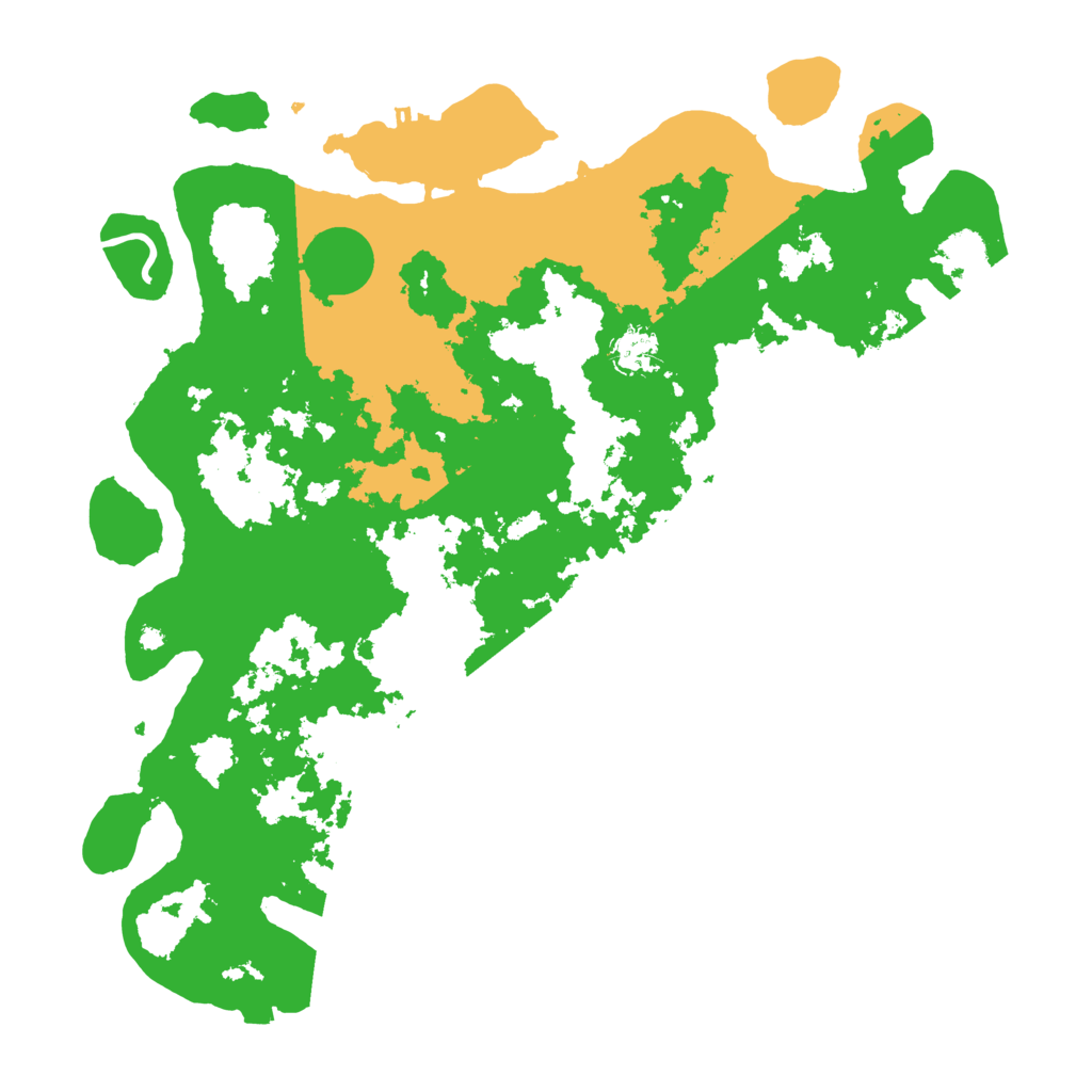 Biome Rust Map: Procedural Map, Size: 4250, Seed: 8453