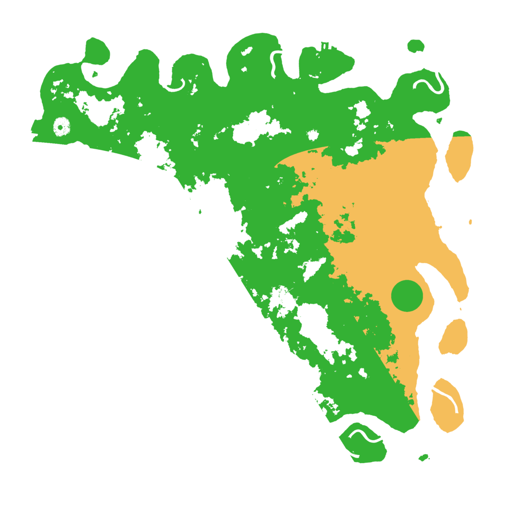 Biome Rust Map: Procedural Map, Size: 4250, Seed: 532249849