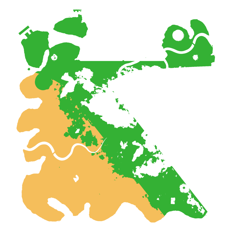 Biome Rust Map: Procedural Map, Size: 4000, Seed: 1182601740