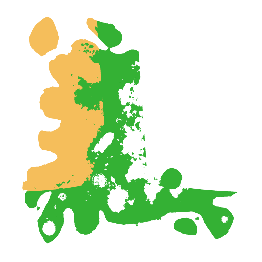 Biome Rust Map: Procedural Map, Size: 3500, Seed: 796508757