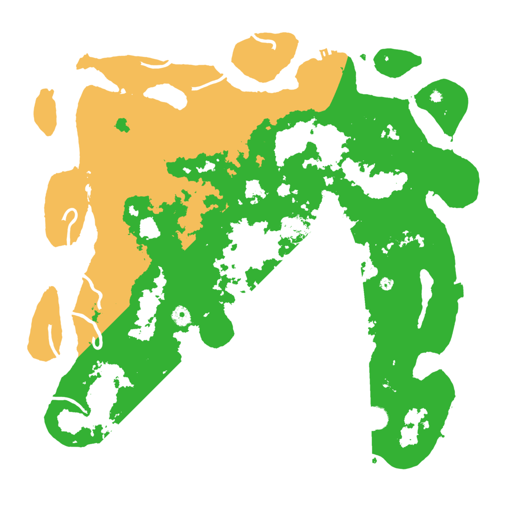 Biome Rust Map: Procedural Map, Size: 4000, Seed: 956446325