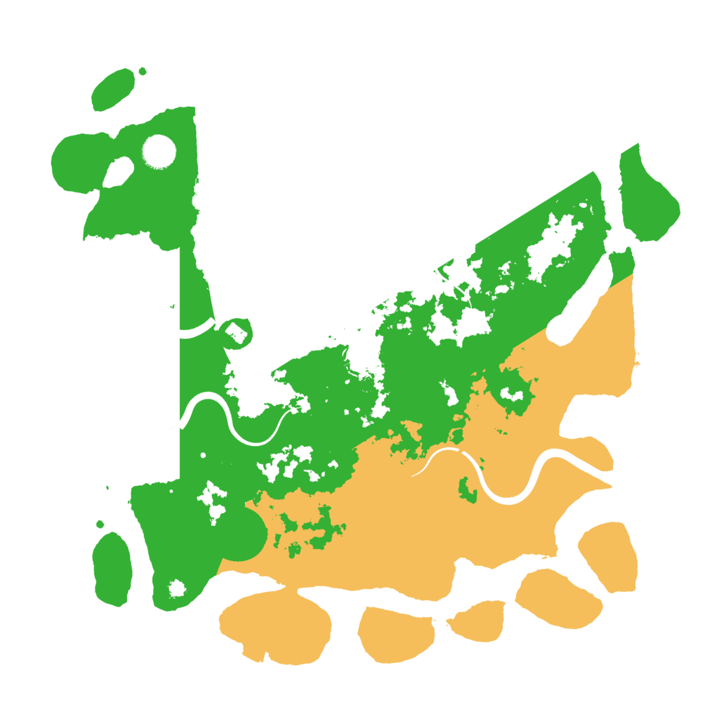 Biome Rust Map: Procedural Map, Size: 3750, Seed: 1234257