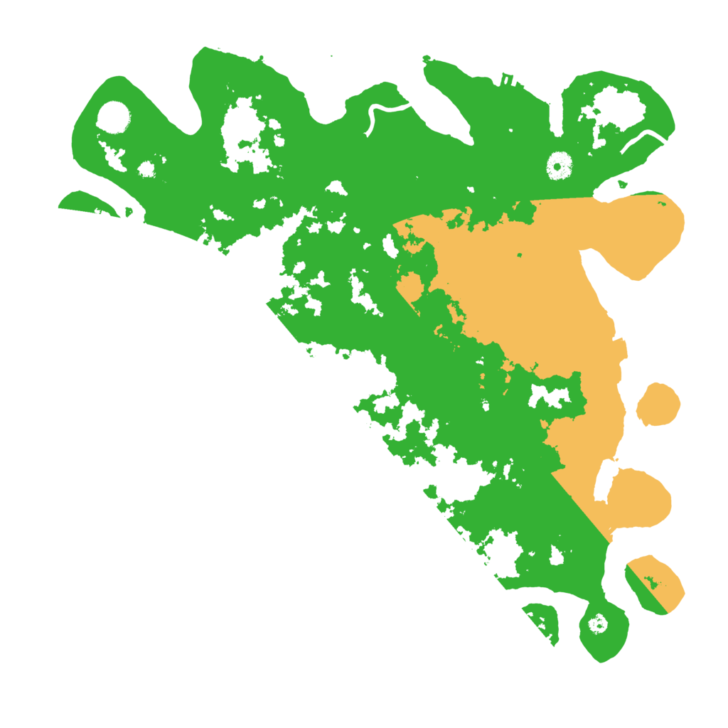 Biome Rust Map: Procedural Map, Size: 4000, Seed: 141777091