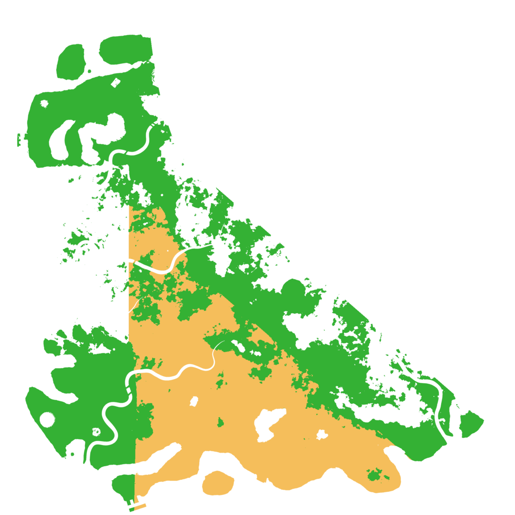 Biome Rust Map: Procedural Map, Size: 6000, Seed: 17530
