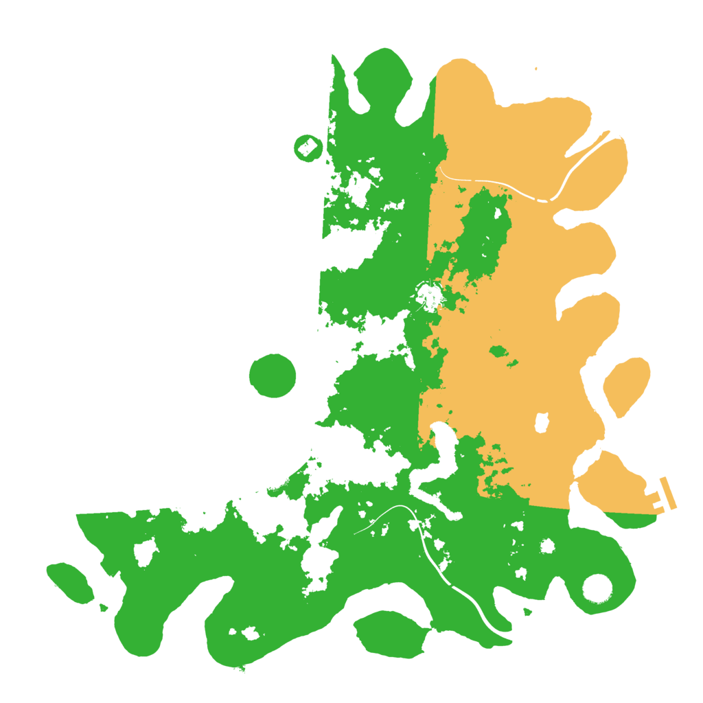 Biome Rust Map: Procedural Map, Size: 4250, Seed: 39223702