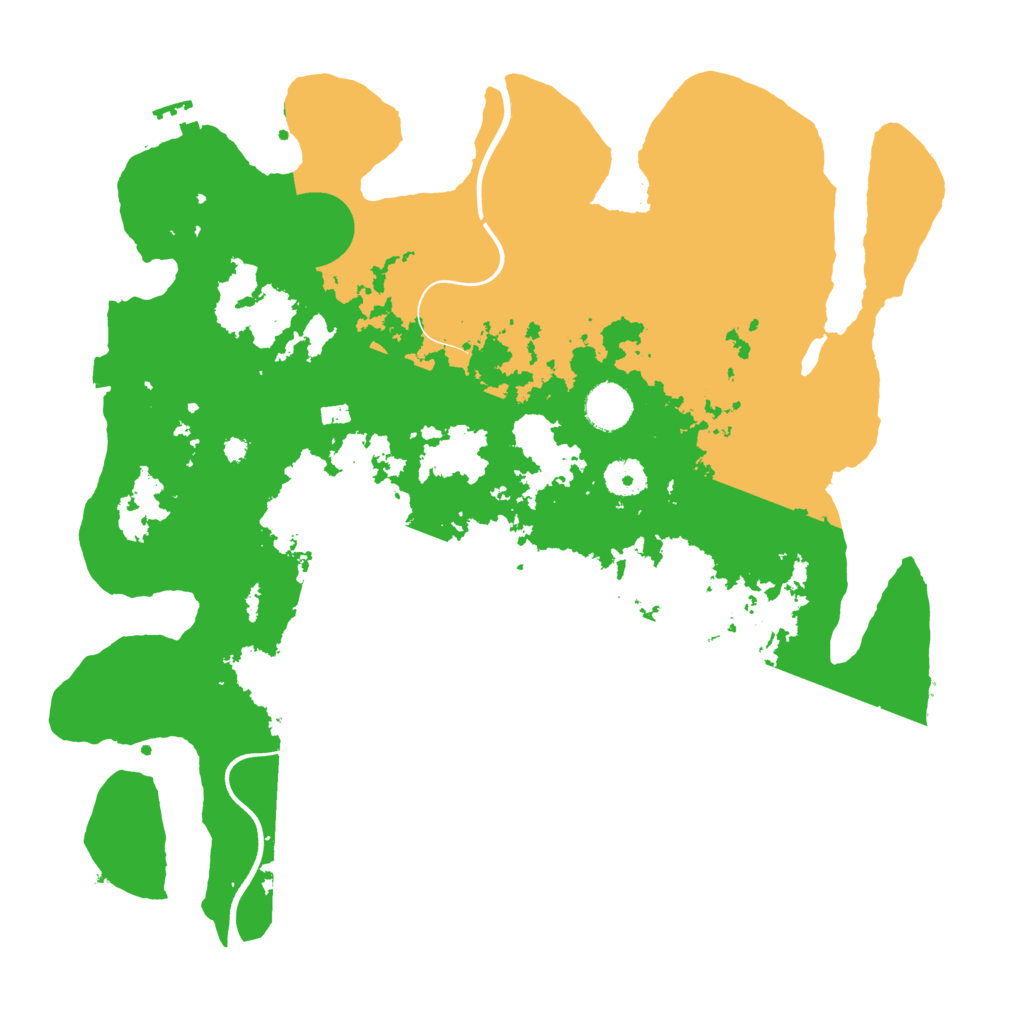 Biome Rust Map: Procedural Map, Size: 3850, Seed: 2668990