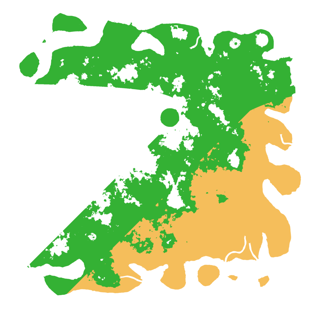 Biome Rust Map: Procedural Map, Size: 4500, Seed: 908302851