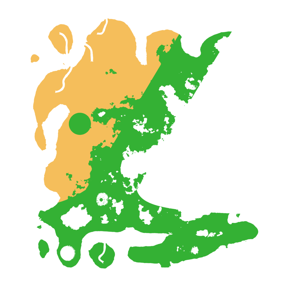 Biome Rust Map: Procedural Map, Size: 3500, Seed: 665465488