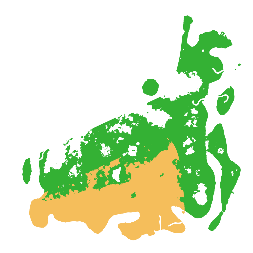 Biome Rust Map: Procedural Map, Size: 4300, Seed: 11723