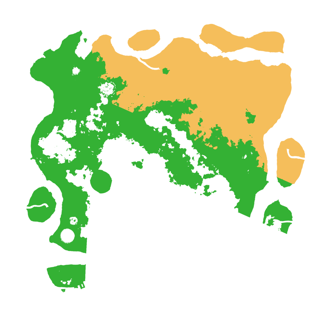 Biome Rust Map: Procedural Map, Size: 4000, Seed: 2028104716