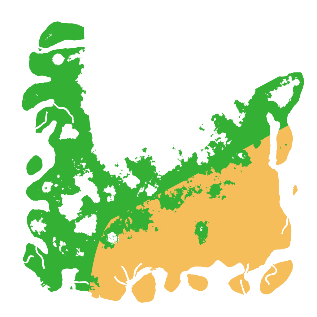 Biome Rust Map: Procedural Map, Size: 5000, Seed: 481127608