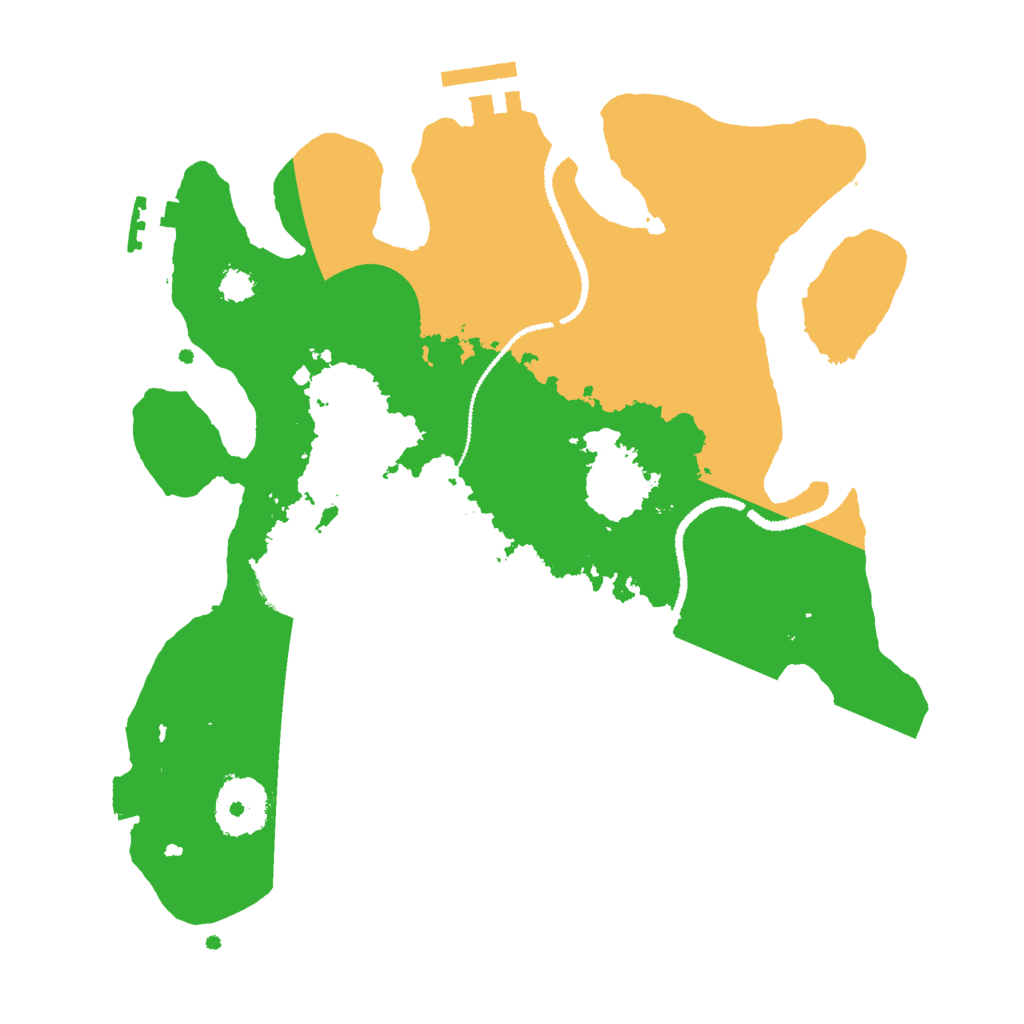 Biome Rust Map: Procedural Map, Size: 2750, Seed: 178807056