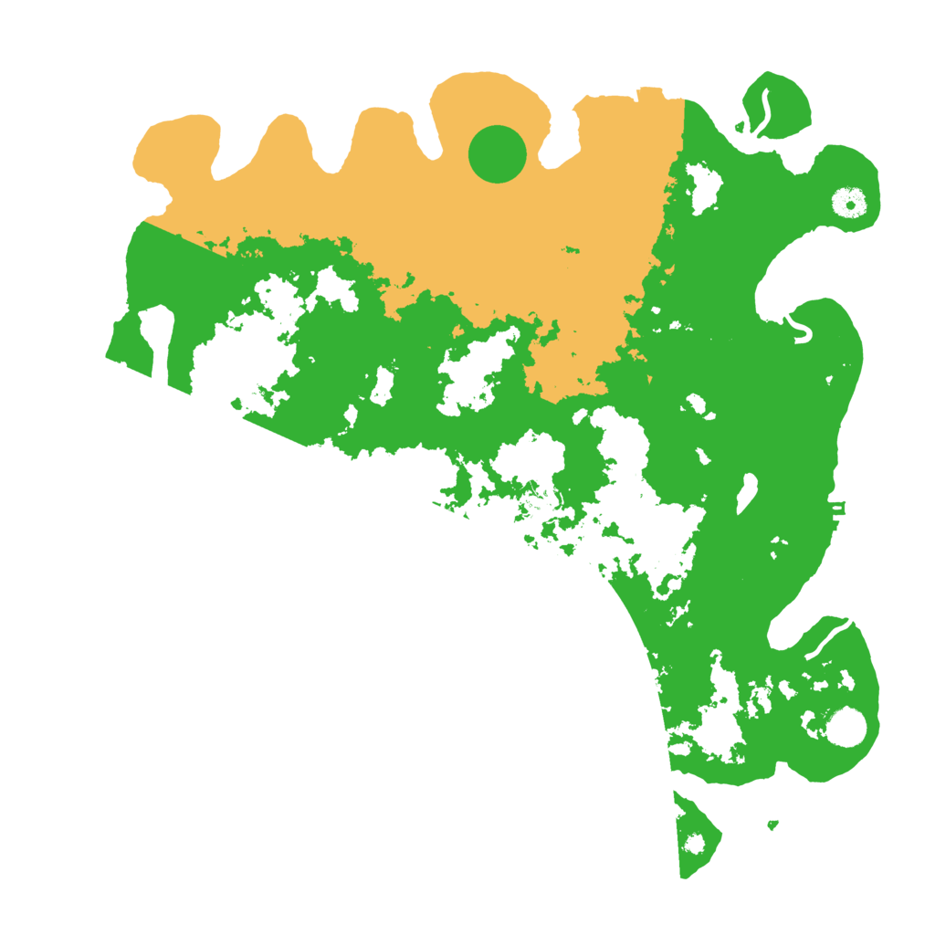 Biome Rust Map: Procedural Map, Size: 4250, Seed: 2085348029