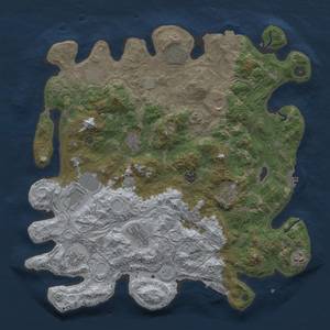 Thumbnail Rust Map: Procedural Map, Size: 4250, Seed: 2085348029, 19 Monuments