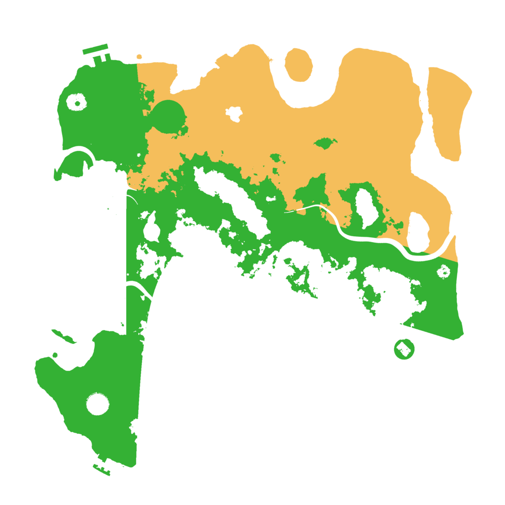 Biome Rust Map: Procedural Map, Size: 4000, Seed: 153139250
