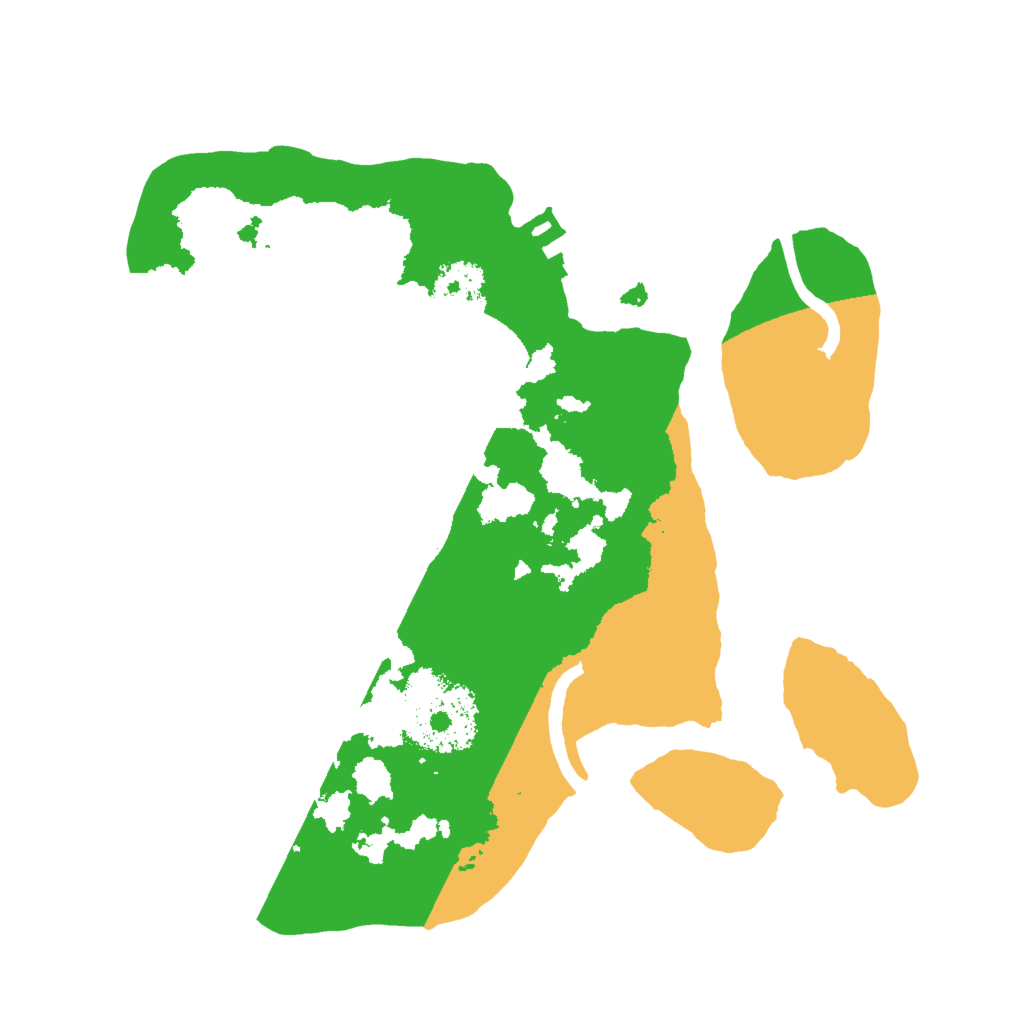 Biome Rust Map: Procedural Map, Size: 2000, Seed: 2024