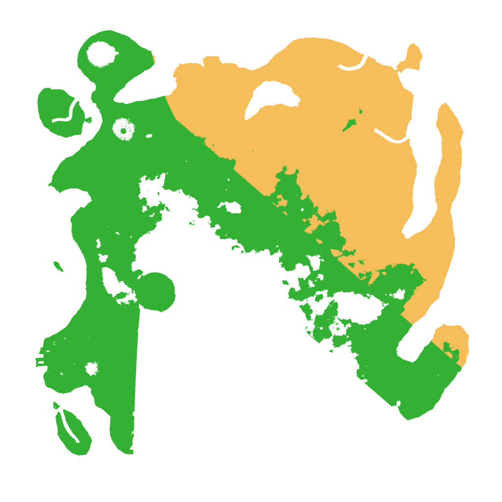 Biome Rust Map: Procedural Map, Size: 3500, Seed: 1085844813