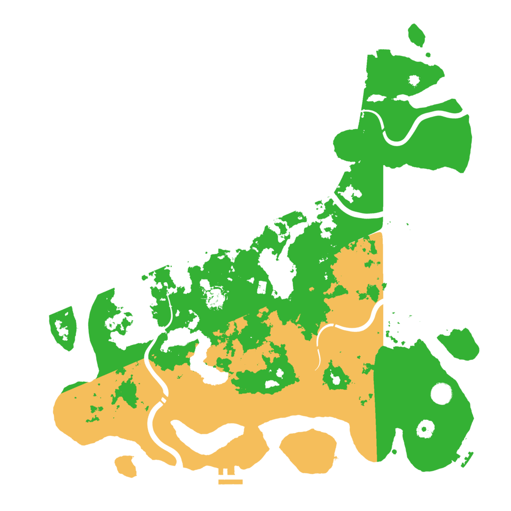 Biome Rust Map: Procedural Map, Size: 4250, Seed: 421582949