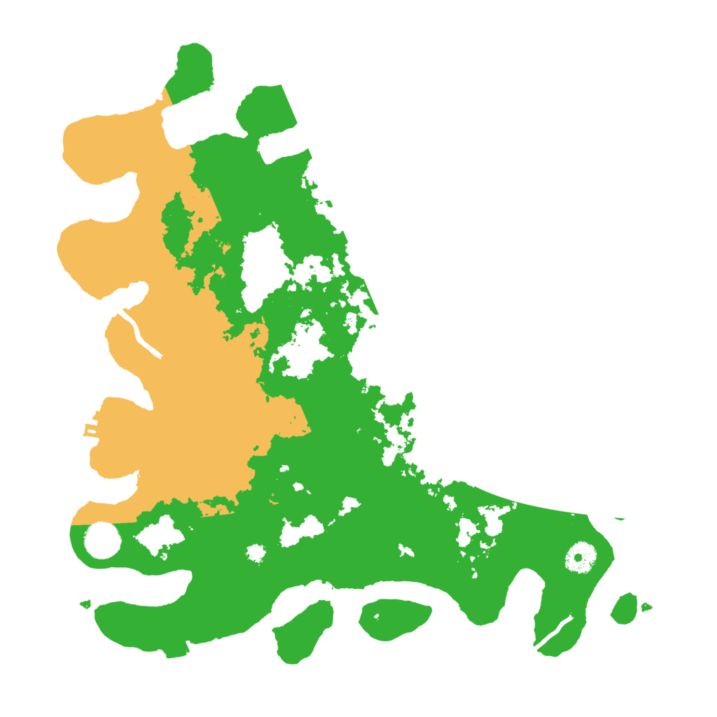 Biome Rust Map: Procedural Map, Size: 3500, Seed: 1207332325