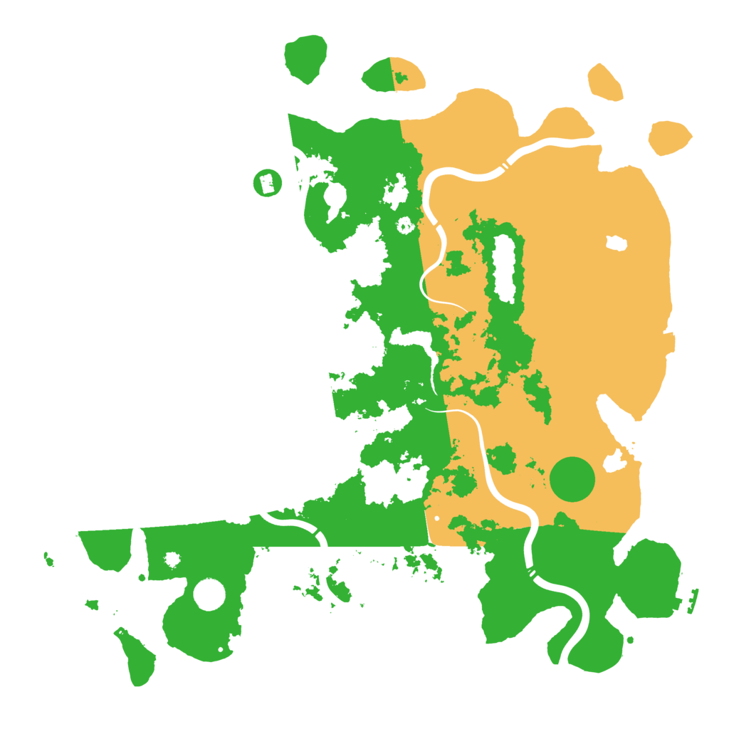 Biome Rust Map: Procedural Map, Size: 4250, Seed: 2023110249