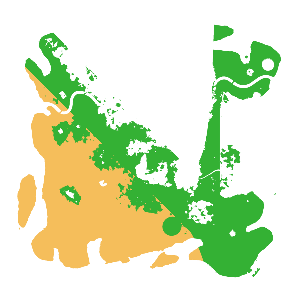 Biome Rust Map: Procedural Map, Size: 4250, Seed: 9321