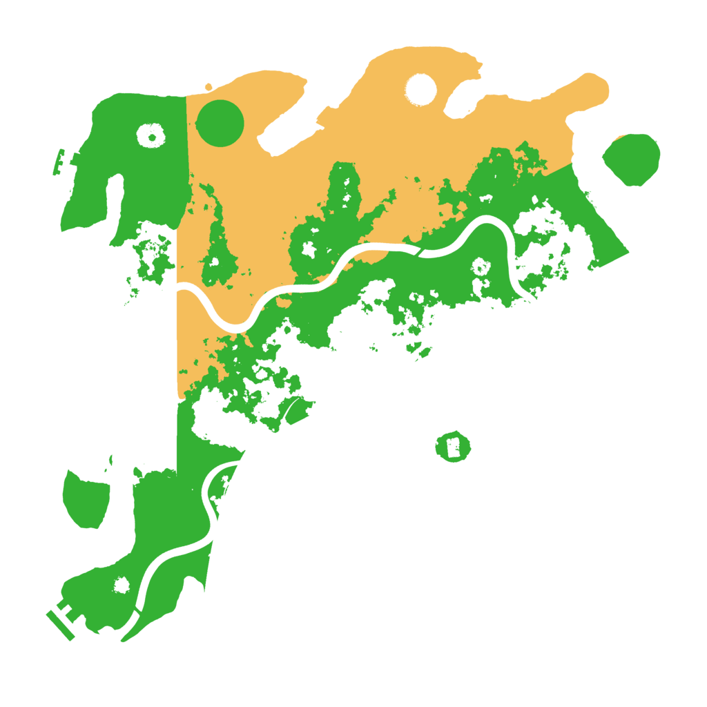 Biome Rust Map: Procedural Map, Size: 3950, Seed: 68246032