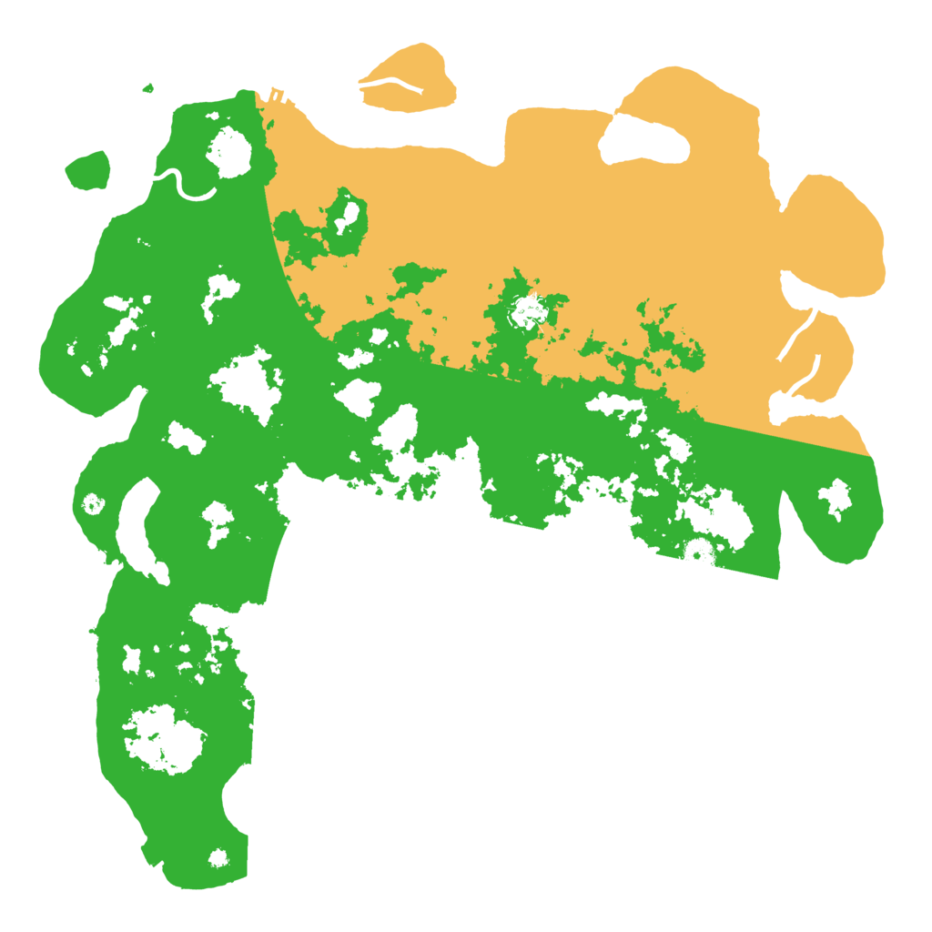 Biome Rust Map: Procedural Map, Size: 4500, Seed: 819879221