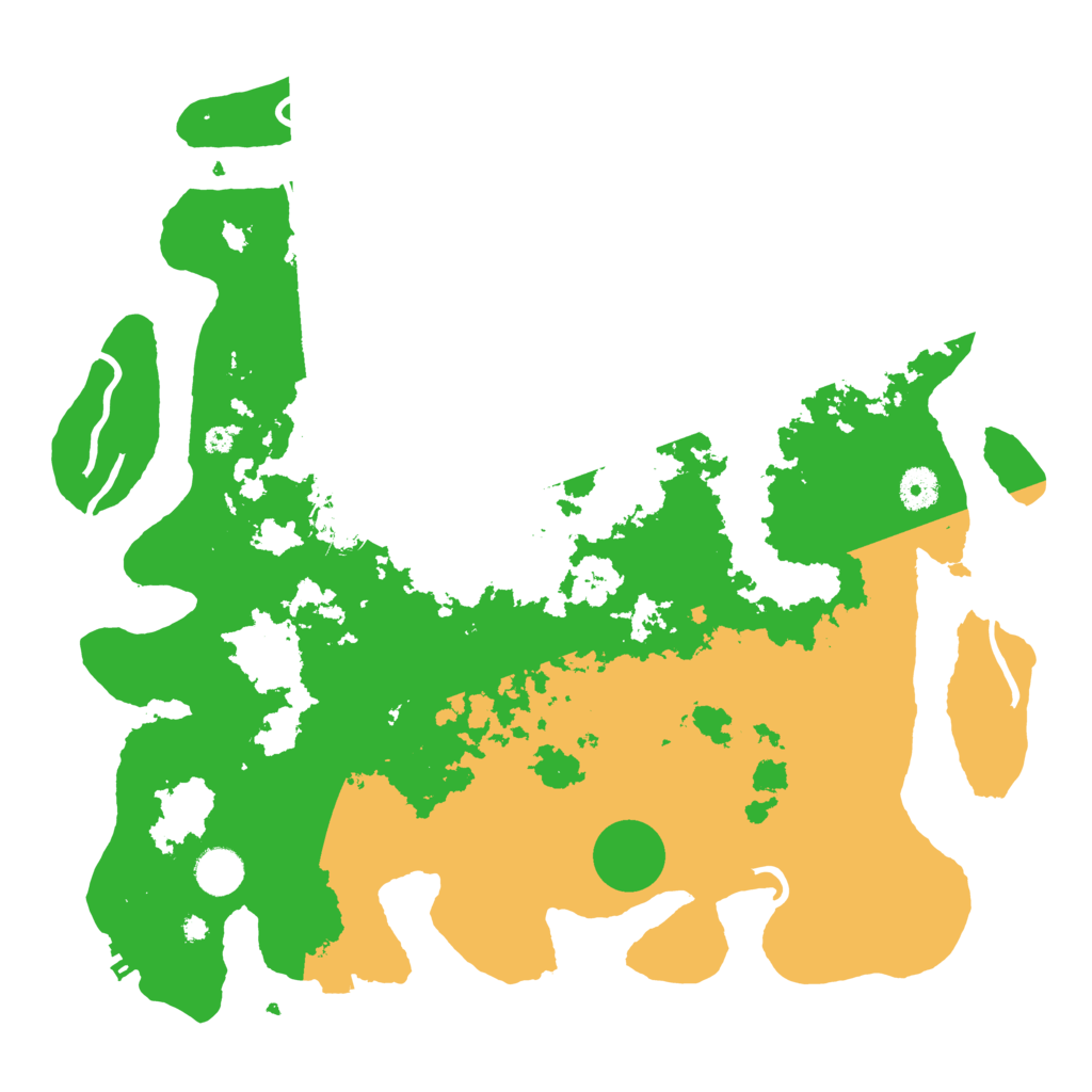 Biome Rust Map: Procedural Map, Size: 4000, Seed: 1284489751