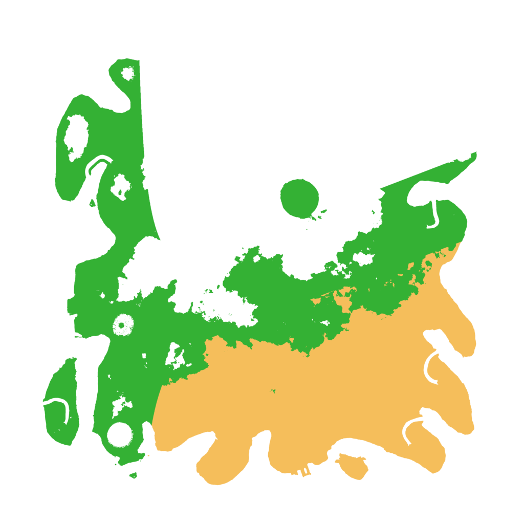 Biome Rust Map: Procedural Map, Size: 3700, Seed: 1314374743