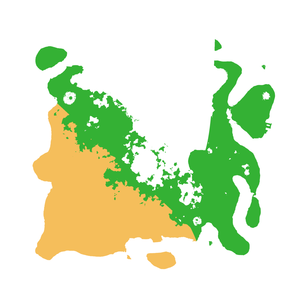 Biome Rust Map: Procedural Map, Size: 3500, Seed: 224617192