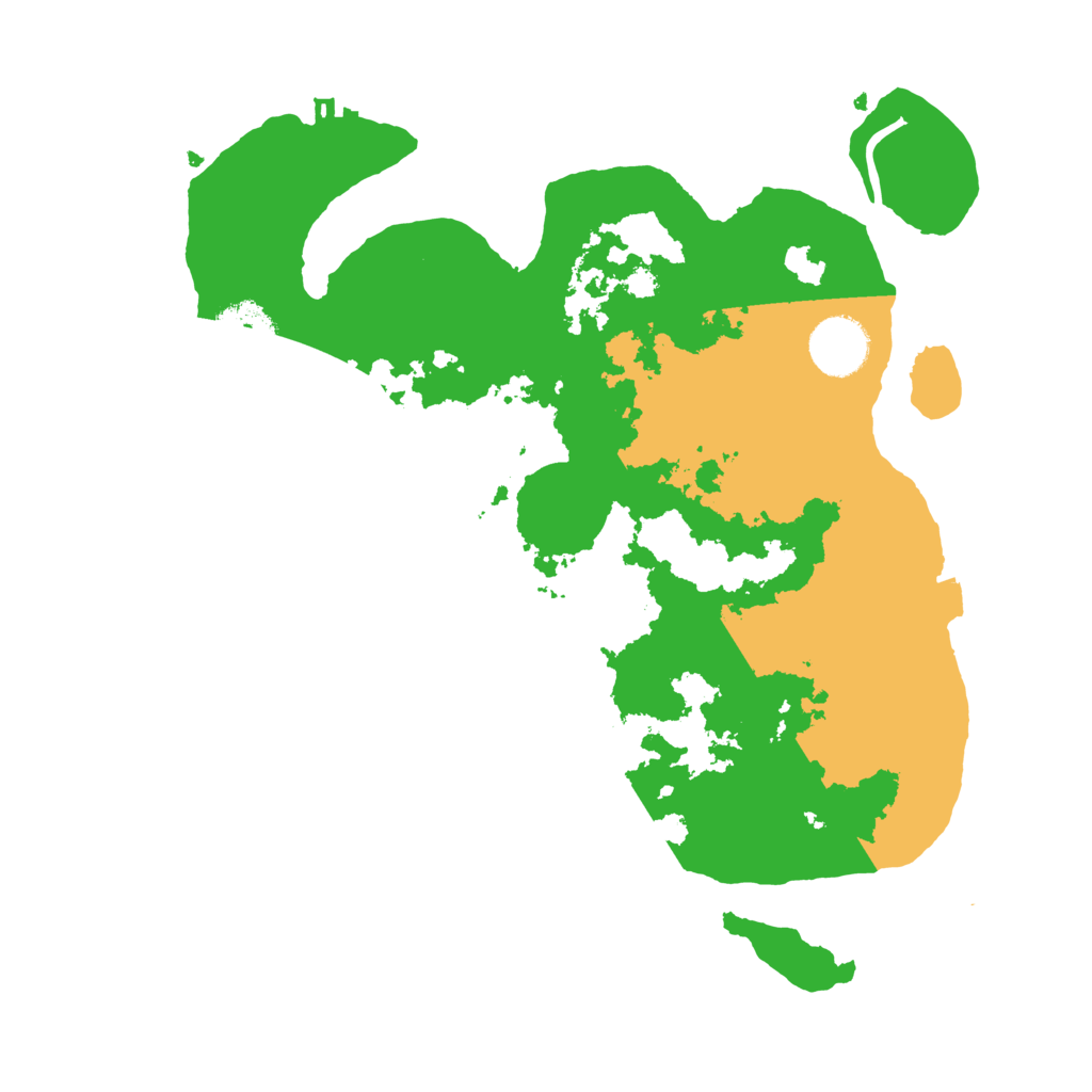 Biome Rust Map: Procedural Map, Size: 3250, Seed: 1538438576