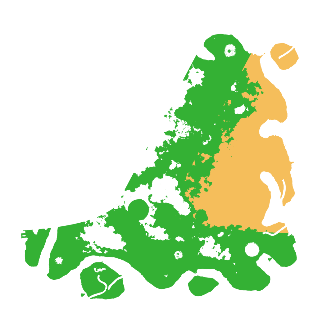 Biome Rust Map: Procedural Map, Size: 4000, Seed: 1752205806