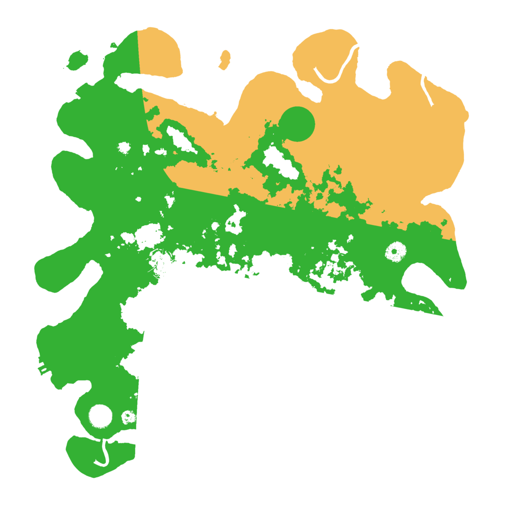 Biome Rust Map: Procedural Map, Size: 3800, Seed: 71590810