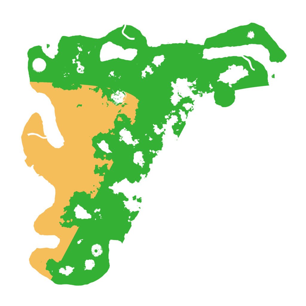 Biome Rust Map: Procedural Map, Size: 3950, Seed: 24533069