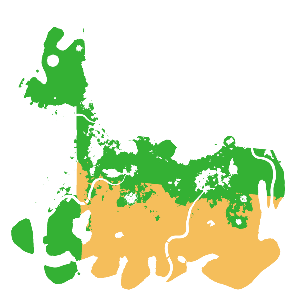 Biome Rust Map: Procedural Map, Size: 4500, Seed: 156678094