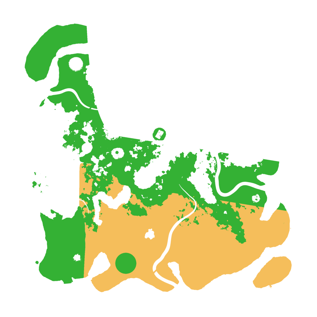 Biome Rust Map: Procedural Map, Size: 4000, Seed: 352481