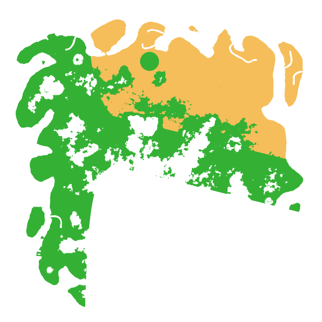 Biome Rust Map: Procedural Map, Size: 4500, Seed: 11326