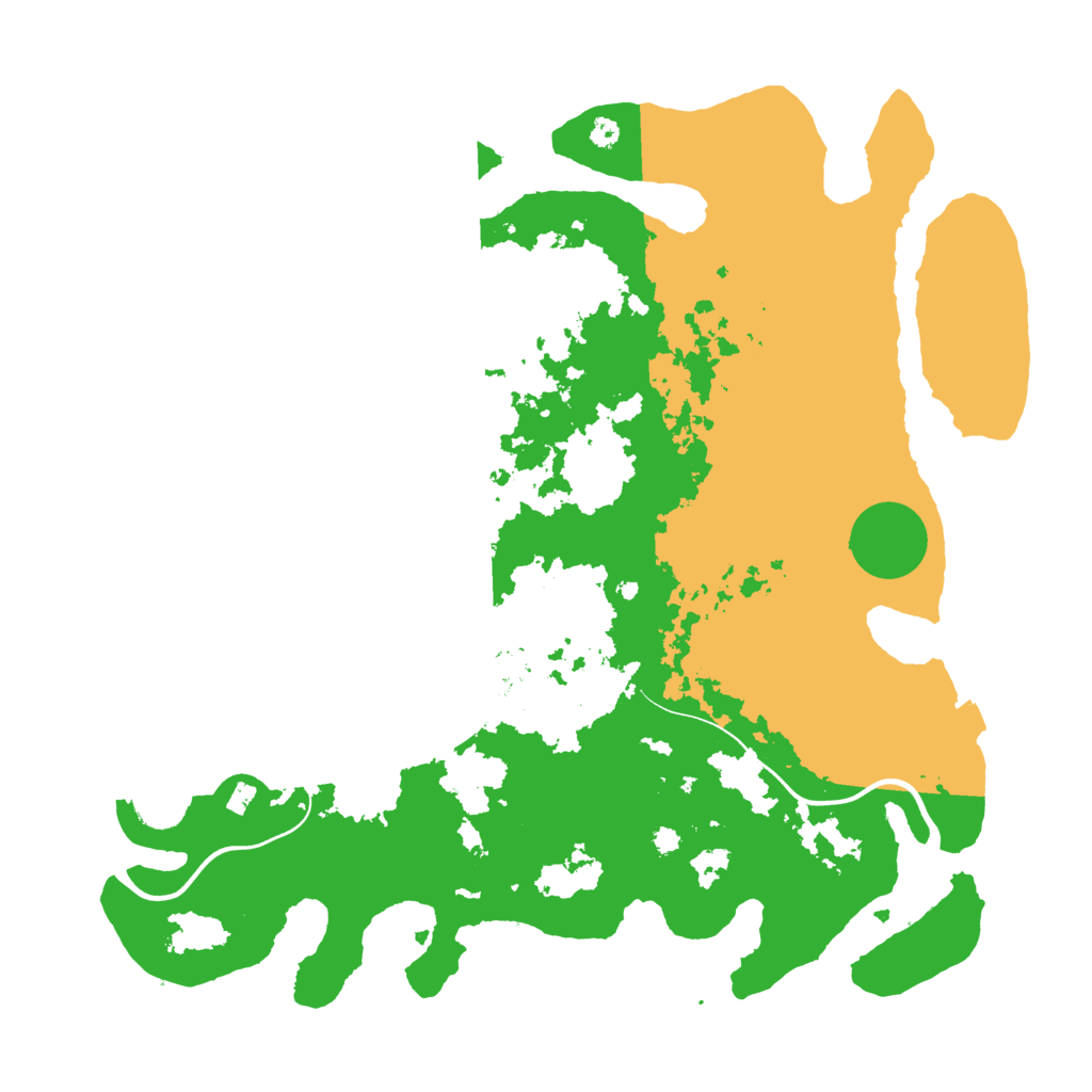 Biome Rust Map: Procedural Map, Size: 3750, Seed: 1263686085