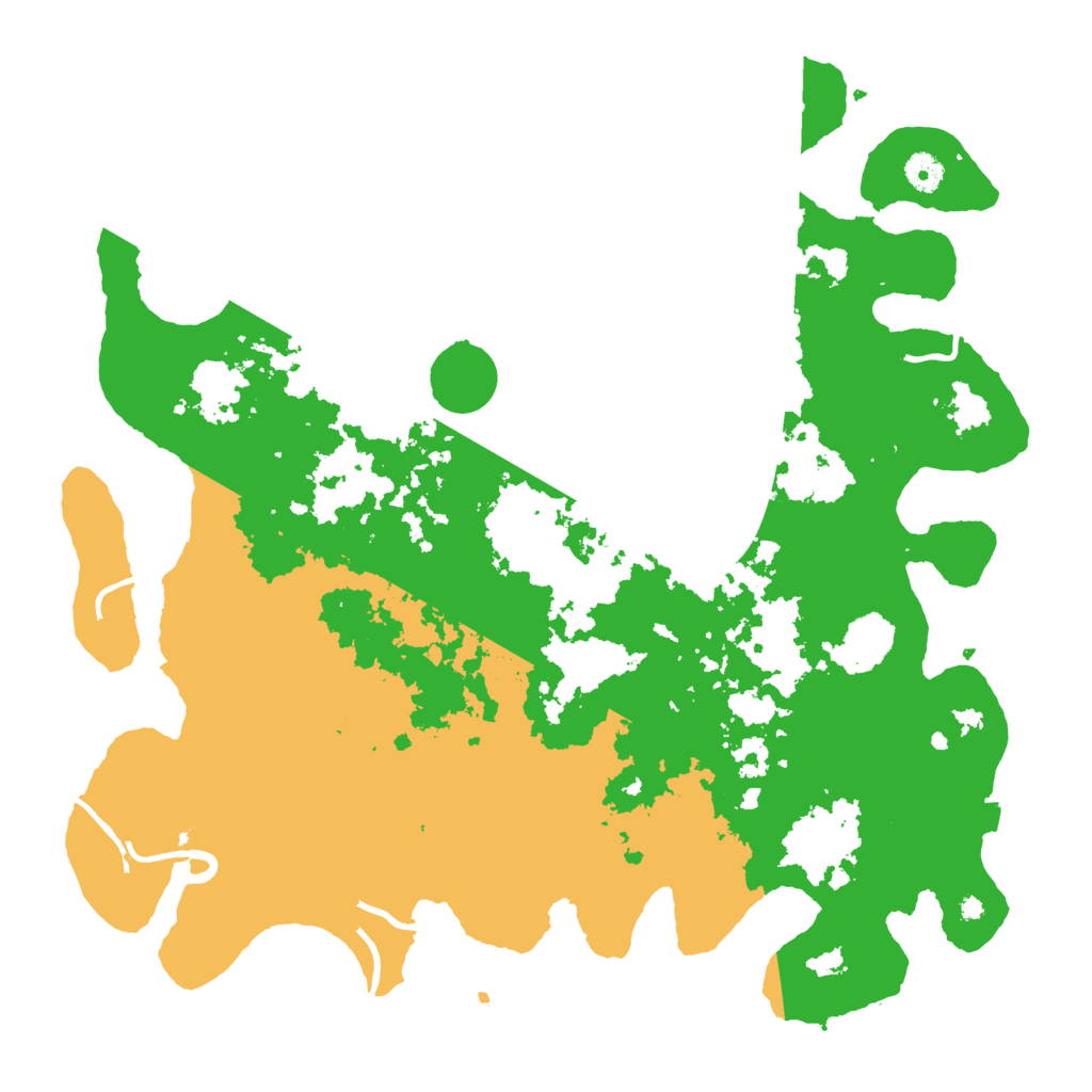 Biome Rust Map: Procedural Map, Size: 4300, Seed: 2548