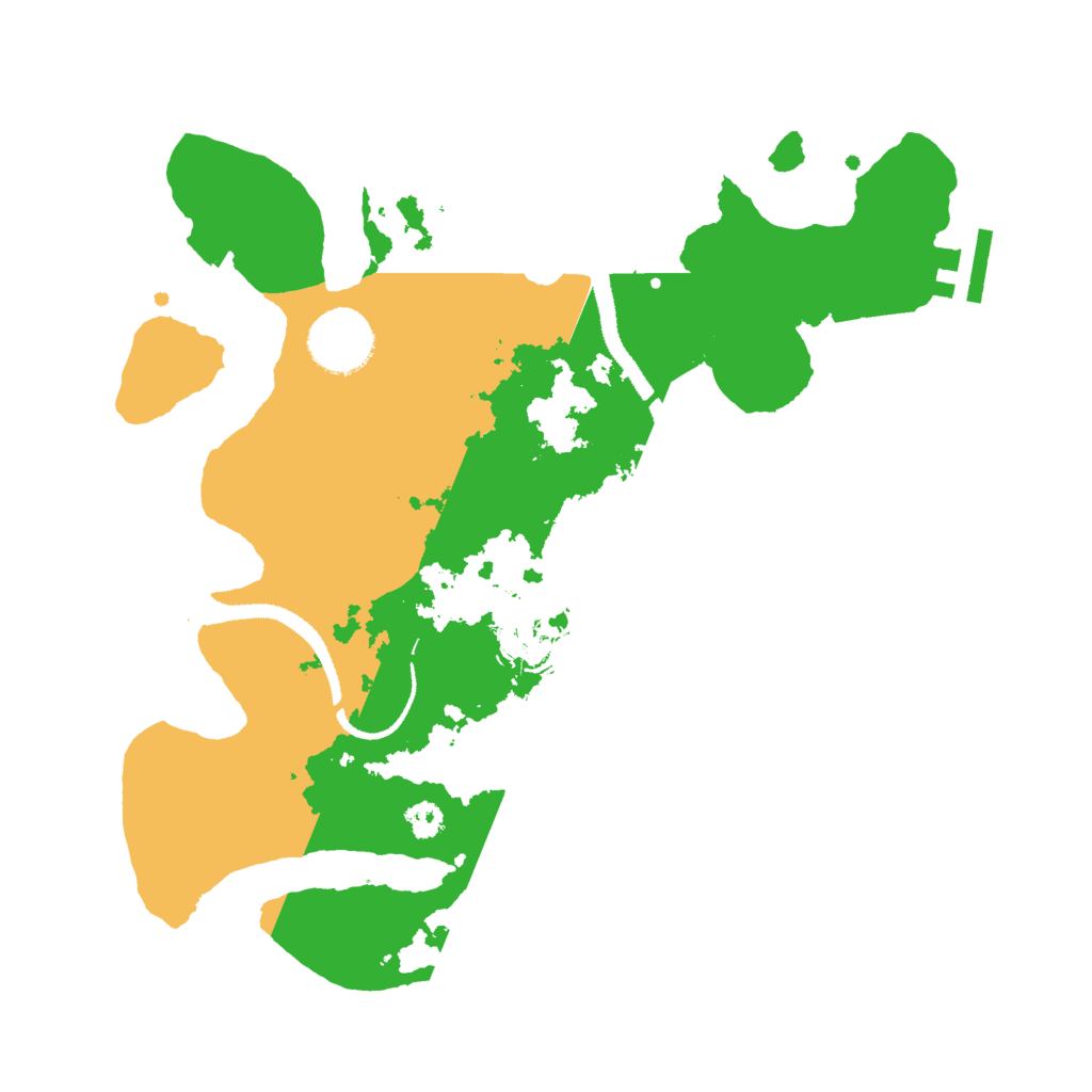 Biome Rust Map: Procedural Map, Size: 3000, Seed: 2115411649
