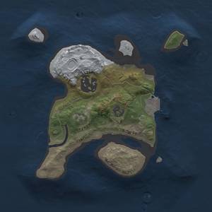 Thumbnail Rust Map: Procedural Map, Size: 1800, Seed: 1071727668, 4 Monuments