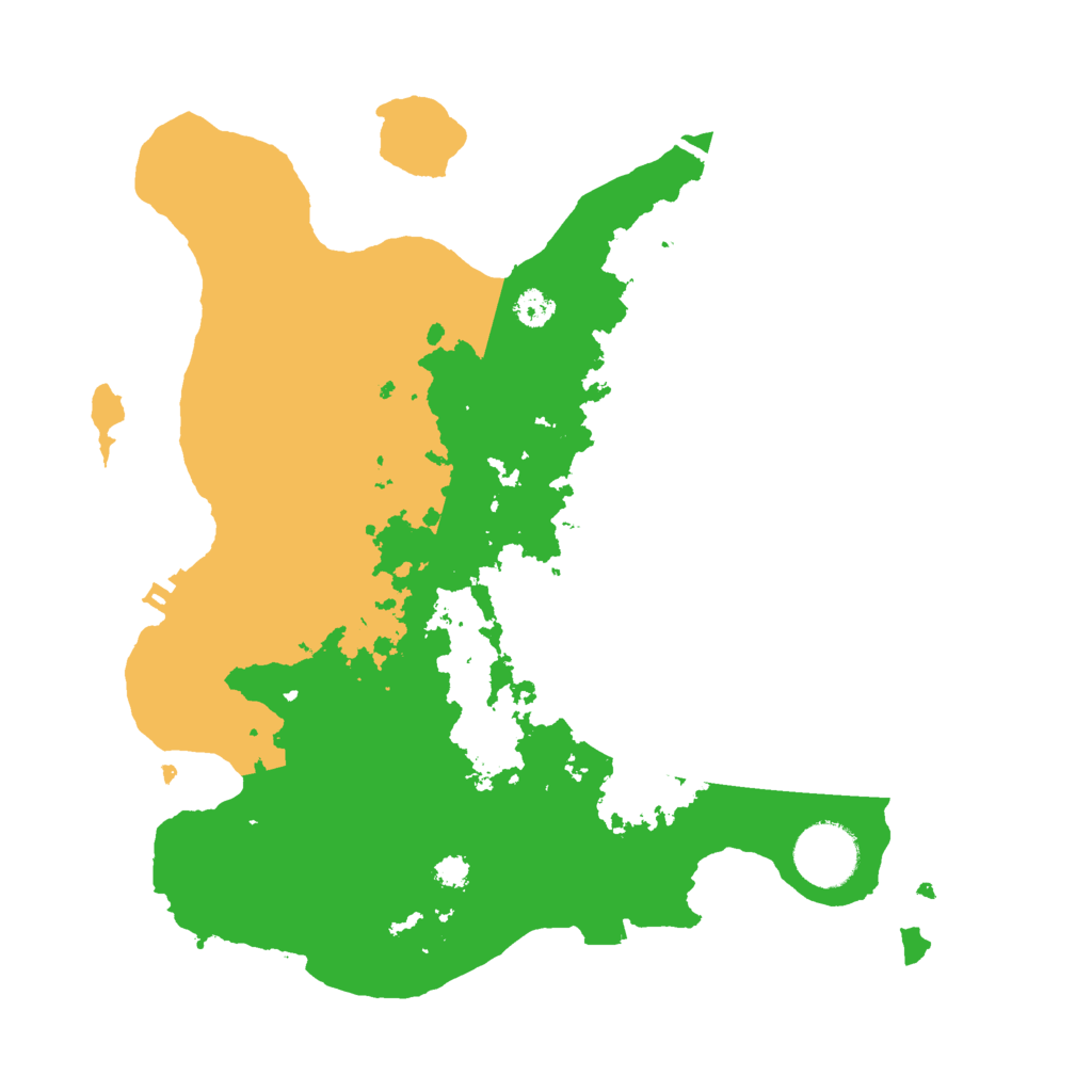 Biome Rust Map: Procedural Map, Size: 3000, Seed: 21209